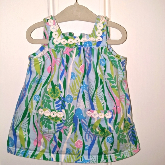 Heartstrings ocean creature dress size 6-9 mo - Picture 1 of 5